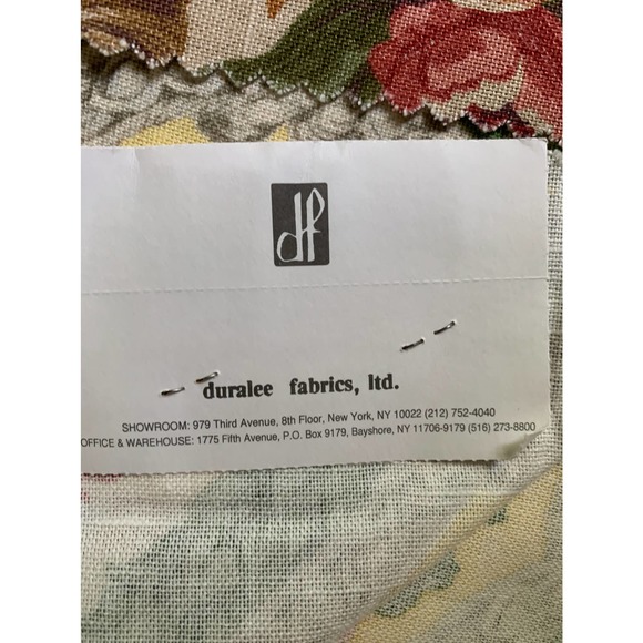 Upholstery fabric by Duralee "Spring Time" Vintage 35" x 25" - Picture 4 of 4